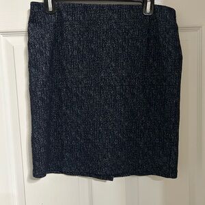 LOFT Blue Skirt